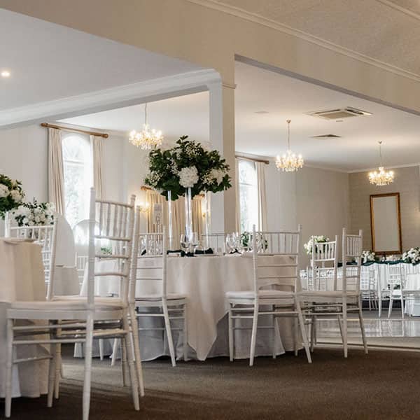 Private function space at Normanby Manor